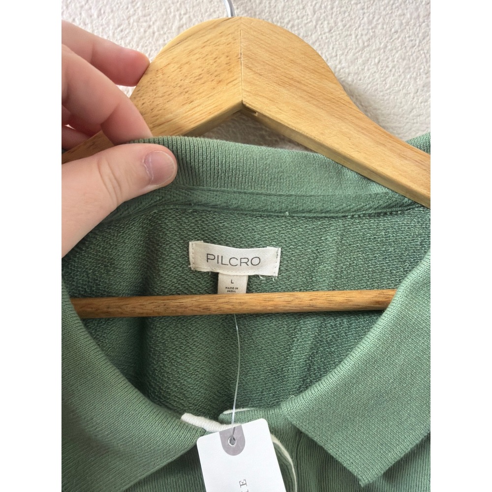 Women's NEW Pilcro Anthropologie Niki Bubble Sweatshirt Colorblock size Large - Picture 8 of 9